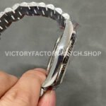 QF Factory Counterweight Rolex Day-Date 228239-0076 40mm Full White Gold Roman Numerals Dark QF Factory Counterweight Rolex Day-Date 228239-0076 40mm Full White Gold Roman Numerals Dark Blue Dial