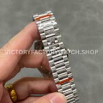 QF Factory Counterweight Rolex Day-Date 228239-0076 40mm Full White Gold Roman Numerals Dark (6) QF Factory Counterweight Rolex Day-Date 228239-0076 40mm Full White Gold Roman Numerals Dark Blue Dial