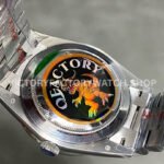 QF Factory Counterweight Rolex Day-Date 228396TBR-0002 40mm Full Platinum Baguette Diamond Blue Dial