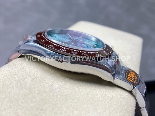 QF Factory Counterweight Rolex Daytona 116506-0004 40mm Full Platinum Ice Blue Dial