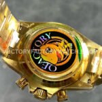 QF Factory Counterweight  Rolex Daytona 116508-0004 40mm Full Yellow Gold Black Dial