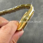 QF Factory Counterweight Rolex Daytona 116508-0013 40mm Full Yellow Gold Green Dial