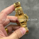 QF Factory Counterweight Rolex Daytona 116508-0013 40mm Full Yellow Gold Green Dial