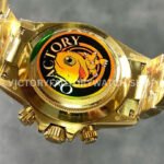 QF Factory Counterweight Rolex Daytona 116508-0013 40mm Full Yellow Gold Green Dial