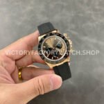 QF Factory Counterweight Rolex Daytona 116515LN-0041 40mm Rose Gold Oysterflex Brown Dial