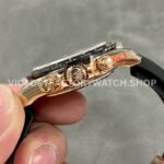 QF Factory Counterweight Rolex Daytona 116515LN-0041 40mm Rose Gold Oysterflex Brown Dial