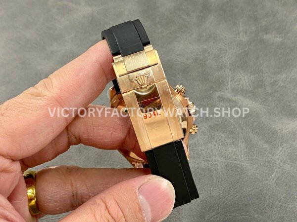 QF Factory Counterweight Rolex Daytona 116515LN-0041 40mm Rose Gold Oysterflex Brown Dial