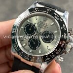 QF Factory Counterweight Rolex Daytona 116519LN-0027 40mm White Gold Oysterflex Grey Dial (1) QF Factory Counterweight Rolex Daytona 116519LN-0027 40mm White Gold Oysterflex Grey Dial