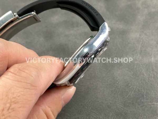 QF Factory Counterweight Rolex Daytona 116519LN-0027 40mm White Gold Oysterflex Grey Dial (4) QF Factory Counterweight Rolex Daytona 116519LN-0027 40mm White Gold Oysterflex Grey Dial