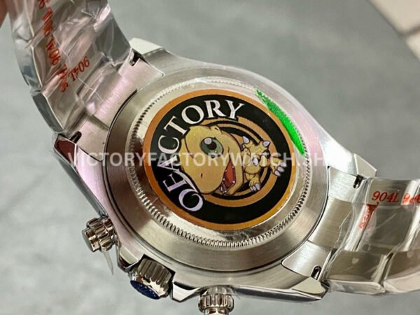 QF Factory Counterweight Rolex Daytona 126500LN-0001 40mm Full 904L White Dial (4) QF Factory Rolex Daytona 126500LN-0001 40mm Full 904L White Dial