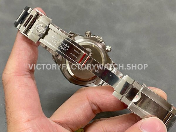 QF Factory Counterweight Rolex Daytona 126500LN-0001 40mm Full 904L White Dial (5) QF Factory Rolex Daytona 126500LN-0001 40mm Full 904L White Dial