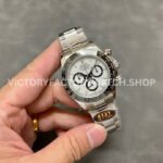 QF Factory Counterweight Rolex Daytona 126500LN-0001 40mm Full 904L White Dial (8) QF Factory Rolex Daytona 126500LN-0001 40mm Full 904L White Dial