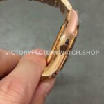 QF Factory Counterweight Rolex Daytona 126505-0004 40mm Full Rose Gold Black Dial