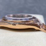 QF Factory Counterweight Rolex Daytona 126505-0005 40mm Full Rose Gold Chocolate Brown Dial