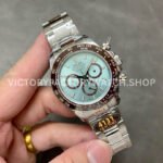 QF Factory Counterweight Rolex Daytona 126506-0001 40mm Full Platinum Sky Blue Dial