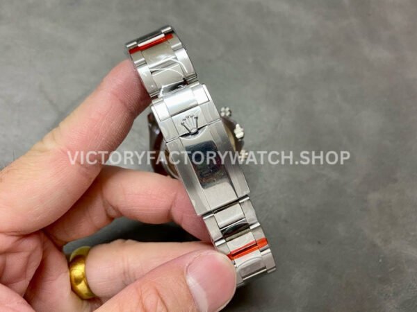 QF Factory Counterweight Rolex Daytona 126506-0002 40mm Full Platinum Baguette Diamond Sky Blue Dial (9) QF Factory Counterweight Rolex Daytona 126506-0002 40mm Full Platinum Baguette Diamond Sky Blue Dial