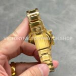 QF Factory Counterweight Rolex Daytona 126508-0004 40mm Full Yellow Gold Black Dial  Brand  Rolex