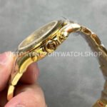 QF Factory Counterweight Rolex Daytona 126508-0005 40mm Full Yellow Gold Champagne Dial