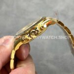 QF Factory Counterweight Rolex Daytona 126508-0006 40mm Full Yellow Gold Black Eye Champagne Dial