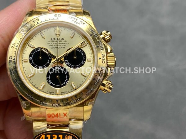 QF Factory Rolex Daytona 126508 Champagne dial replica