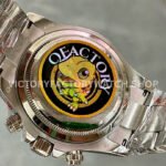 QF Factory Counterweight Rolex Daytona 126509-0001 40mm Full White Gold Black Dial