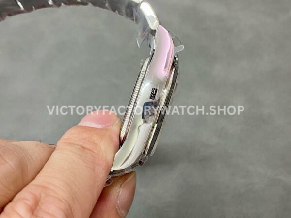 QF Factory Counterweight Rolex Daytona 126509-0001 40mm Full White Gold Black Dial