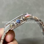 QF Factory Counterweight Rolex Daytona 126509-0002 40mm Full White Gold Diamond Black Dial