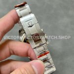 QF Factory Counterweight Rolex Daytona 126509-0003 40mm Full White Gold Silver Dial