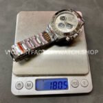 QF Factory Counterweight Rolex Daytona 126509-0003 40mm Full White Gold Silver Dial