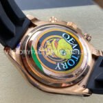 QF Factory Counterweight Rolex Daytona 126515LN-0002 40mm Rose Gold Oysterflex Black Dial