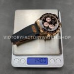 QF Factory Counterweight Rolex Daytona 126515LN-0004 40mm Rose Gold Oysterflex Diamond Black Dial (6) QF Factory Counterweight Rolex Daytona 126515LN-0004 40mm Rose Gold Oysterflex Diamond Black Dial