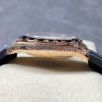 QF Factory Counterweight Rolex Daytona 126515LN-0006 40mm Rose Gold Oysterflex Pink Dial (8) QF Factory Counterweight Rolex Daytona 126515LN-0006 40mm Rose Gold Oysterflex Pink Dial