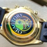 QF Factory Counterweight Rolex Daytona 126518LN-0006 40mm Yellow Gold Oysterflex Diamond Black Dial (6) QF Factory Counterweight Rolex Daytona 126518LN-0006 40mm Yellow Gold Oysterflex Diamond Black Dial