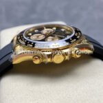 QF Factory Counterweight Rolex Daytona 126518LN-0006 40mm Yellow Gold Oysterflex Diamond Black Dial (9) QF Factory Counterweight Rolex Daytona 126518LN-0006 40mm Yellow Gold Oysterflex Diamond Black Dial