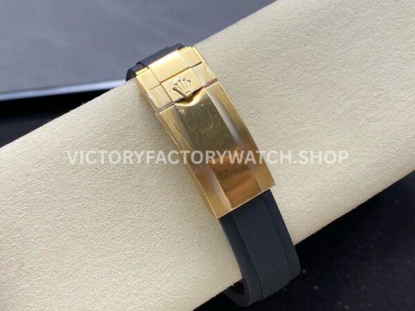 QF Factory Counterweight Rolex Daytona 126518LN-0008 40mm Yellow Gold Oysterflex Black Dial (3) QF Factory Counterweight Rolex Daytona 126518LN-0008 40mm Yellow Gold Oysterflex Black Dial