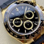 QF Factory Counterweight Rolex Daytona 126518LN-0008 40mm Yellow Gold Oysterflex Black Dial (5) QF Factory Counterweight Rolex Daytona 126518LN-0008 40mm Yellow Gold Oysterflex Black Dial