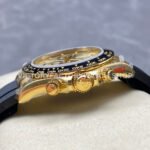 QF Factory Counterweight Rolex Daytona 126518LN-0010 40mm Yellow Gold Oysterflex Champagne Dial