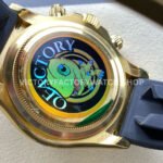 QF Factory Counterweight Rolex Daytona 126518LN-0010 40mm Yellow Gold Oysterflex Champagne Dial