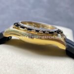 QF Factory Counterweight Rolex Daytona 126518LN-0010 40mm Yellow Gold Oysterflex Champagne Dial