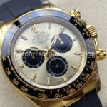 QF Factory Counterweight Rolex Daytona 126518LN-0012 40mm Yellow Gold Oysterflex Champagne Dial (2) QF Factory Counterweight Rolex Daytona 126518LN-0012 40mm Yellow Gold Oysterflex Champagne Dial