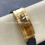 QF Factory Counterweight Rolex Daytona 126518LN-0014 40mm Yellow Gold Oysterflex Turquoise Blue Di (5) QF Factory Counterweight Rolex Daytona 126518LN-0014 40mm Yellow Gold Oysterflex Turquoise Blue Dial