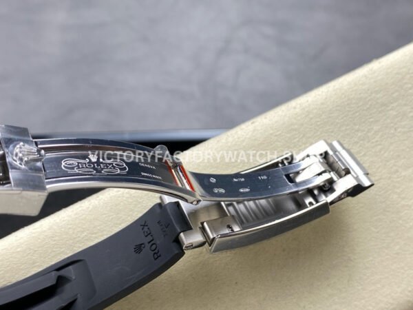 QF Factory Counterweight Rolex Daytona 126519LN-0004 40mm White Gold Oysterflex Diamond Black Dial ( (3) QF Factory Counterweight Rolex Daytona 126519LN-0004 40mm White Gold Oysterflex Diamond Black Dial