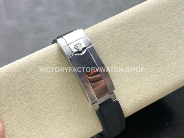 QF Factory Counterweight Rolex Daytona 126519LN-0004 40mm White Gold Oysterflex Diamond Black Dial ( (4) QF Factory Counterweight Rolex Daytona 126519LN-0004 40mm White Gold Oysterflex Diamond Black Dial