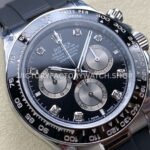 QF Factory Counterweight Rolex Daytona 126519LN-0004 40mm White Gold Oysterflex Diamond Black Dial ( (8) QF Factory Counterweight Rolex Daytona 126519LN-0004 40mm White Gold Oysterflex Diamond Black Dial