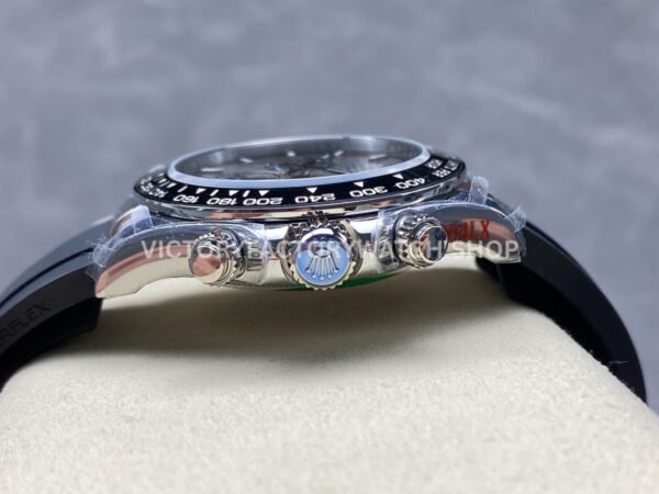 QF Factory Counterweight Rolex Daytona 126519LN-0006 40mm White Gold Oysterflex Grey Dial (4) QF Factory Counterweight Rolex Daytona 126519LN-0006 40mm White Gold Oysterflex Grey Dial