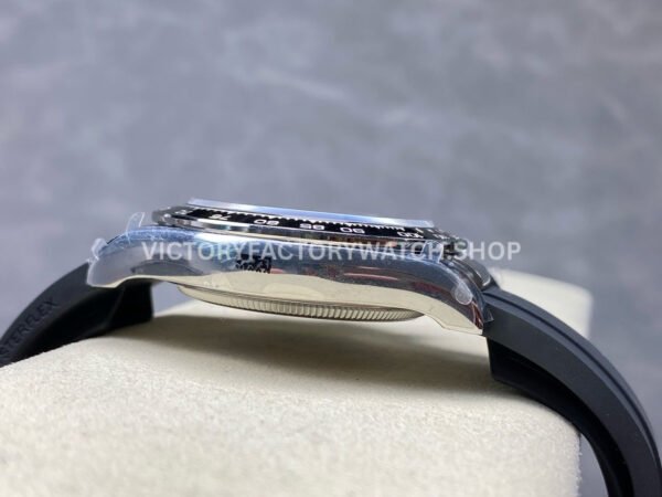 QF Factory Counterweight Rolex Daytona 126519LN-0006 40mm White Gold Oysterflex Grey Dial (6) QF Factory Counterweight Rolex Daytona 126519LN-0006 40mm White Gold Oysterflex Grey Dial