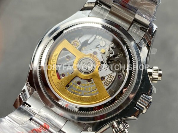 QF Factory Counterweight Rolex Daytona 126529LN 40mm Full White Gold White Eye Black Dial (3) QF Factory Counterweight Rolex Daytona 126529LN 40mm Full White Gold White Eye Black Dial