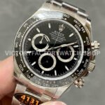 QF Factory Rolex Daytona 126500LN-0002 40mm Full 904L Black Dial
