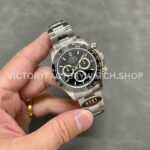 QF Factory Rolex Daytona 126500LN-0002 40mm Full 904L Black Dial