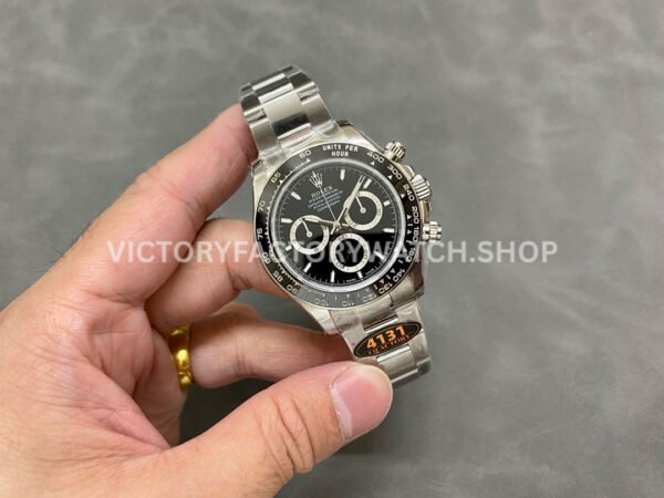 QF Factory Rolex Daytona 126500LN-0002 40mm Full 904L Black Dial